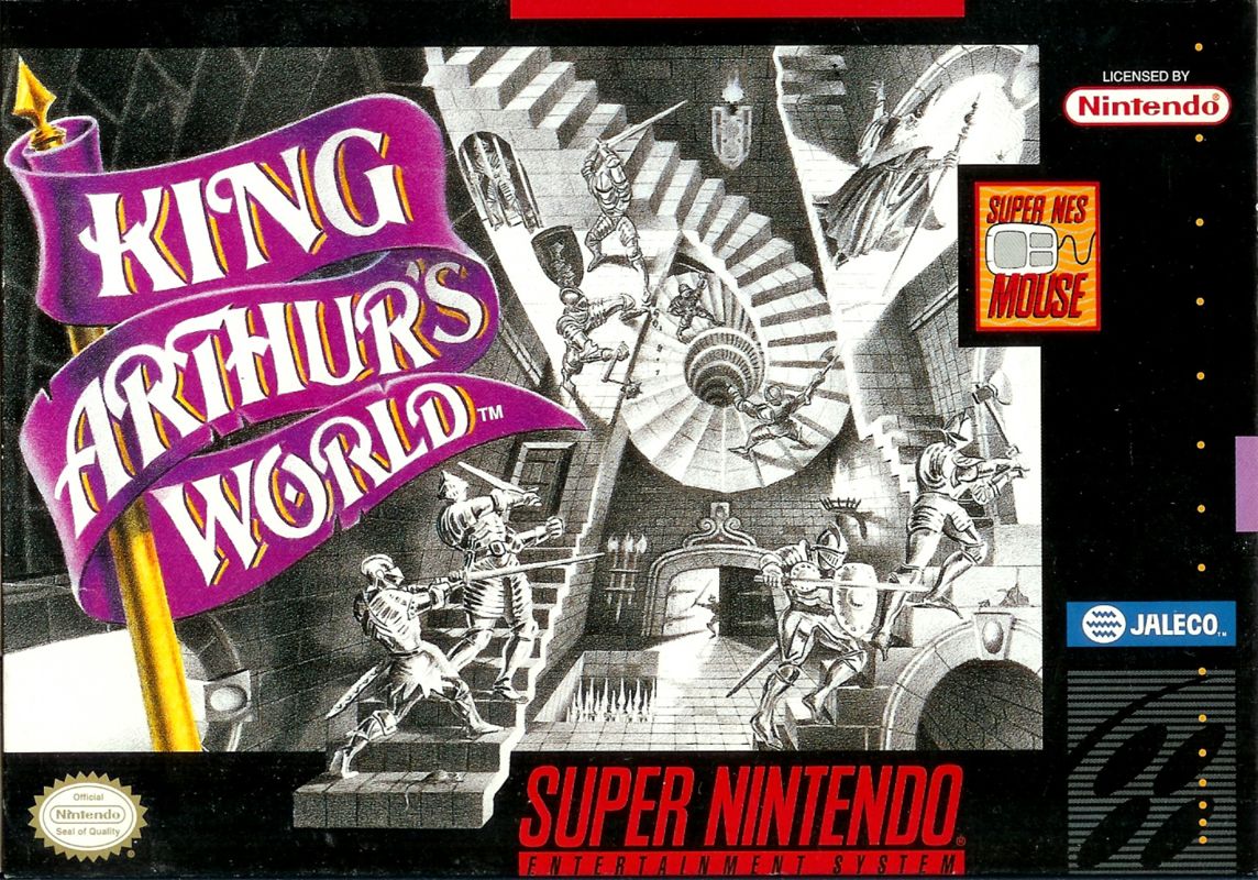 King Arthur's World box art for Super Nintendo